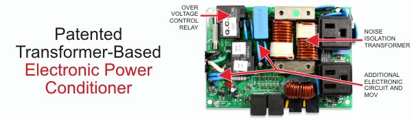 Patented Transformer-Based Electronic Power Conditioner TBF™